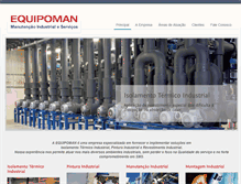 Tablet Screenshot of equipoman.com